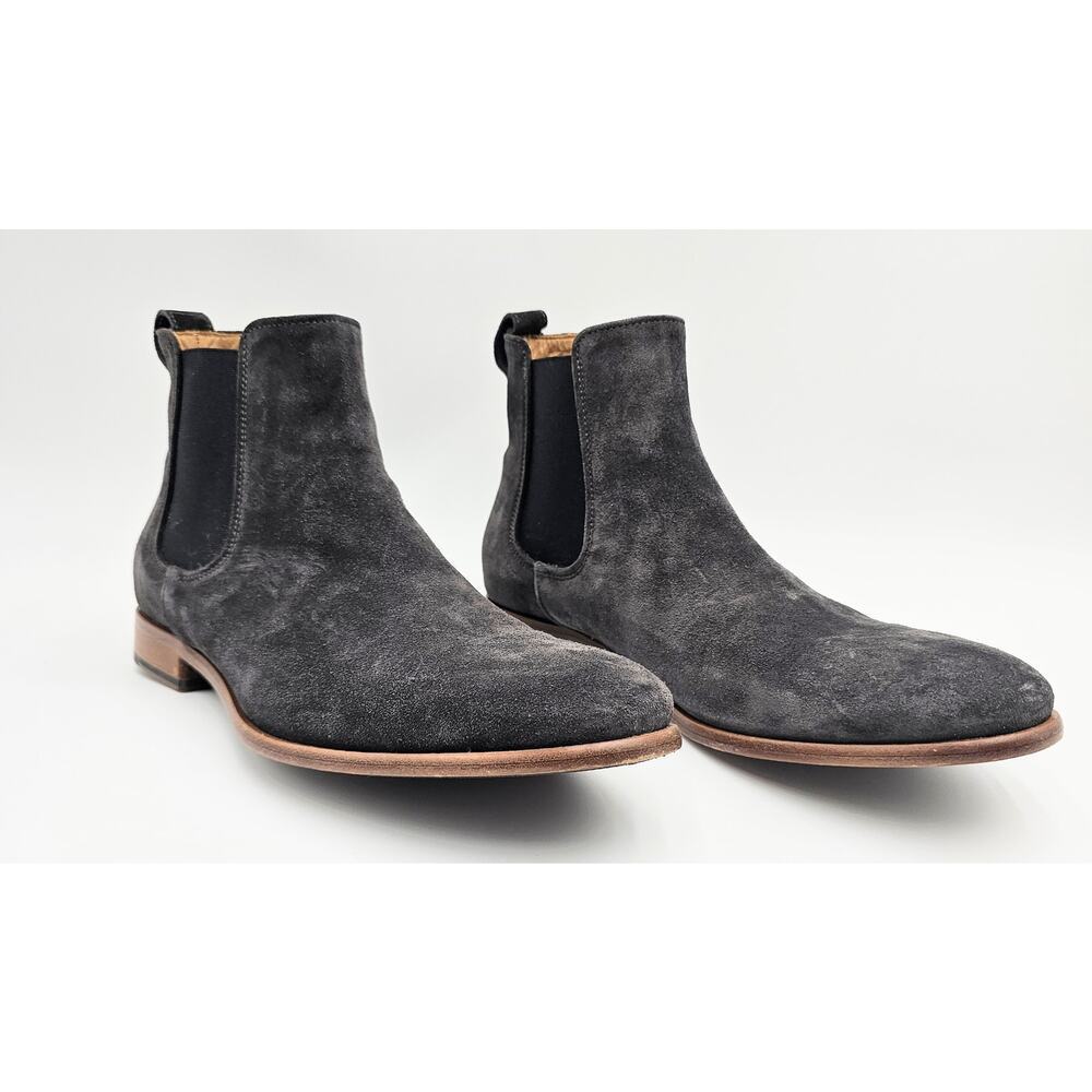 Vince Aldous Graphite Suede Chelsea Boot 10M 44EU